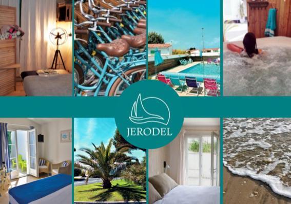 Hotel Jerodel Le Bois-Plage-en-Ré エクステリア 写真